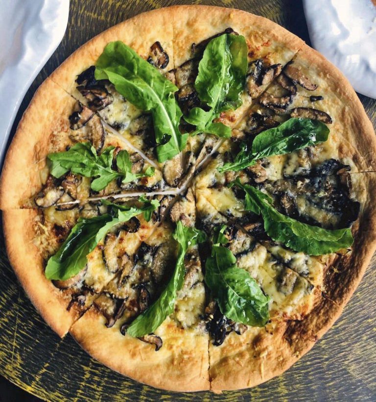 Mushroom Truffle Pizza Manila House Private Club Inc