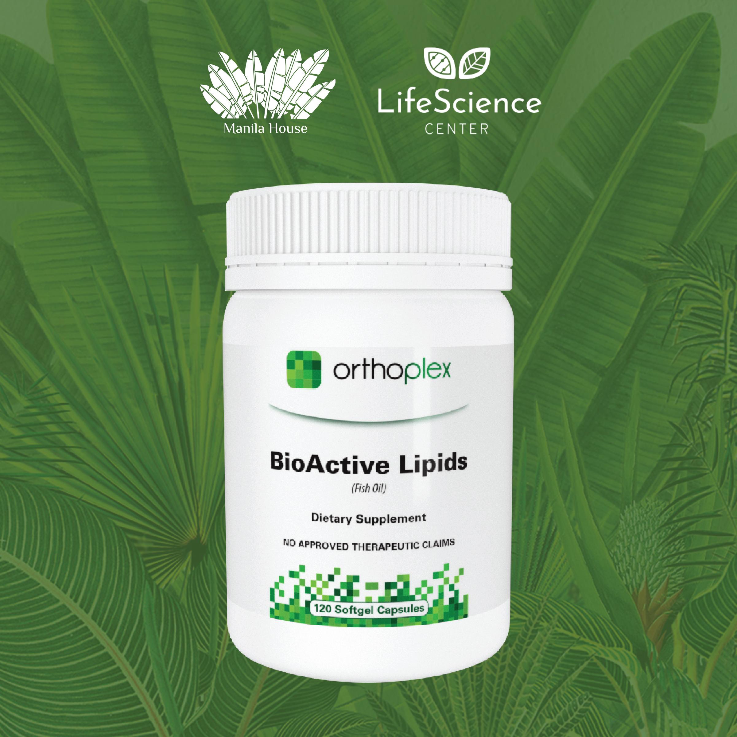 BioConcepts Orthoplex BioActive Lipids for Sale from the Retail Shop of Manila House Private Club Inc