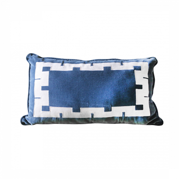 Rectangular Blue Pillows for Sale from the Retail Shop | Manila House Private Club Inc